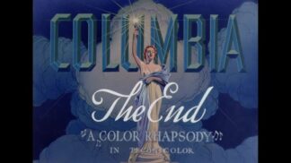 Columbia The End Title Card